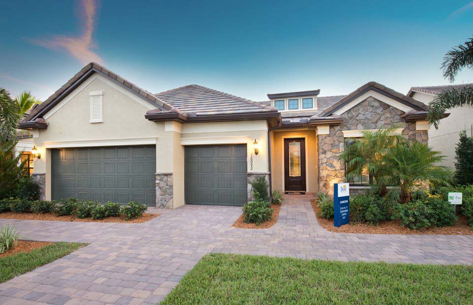 Cameron Model Home in Camden Lakes, Naples, by Pulte